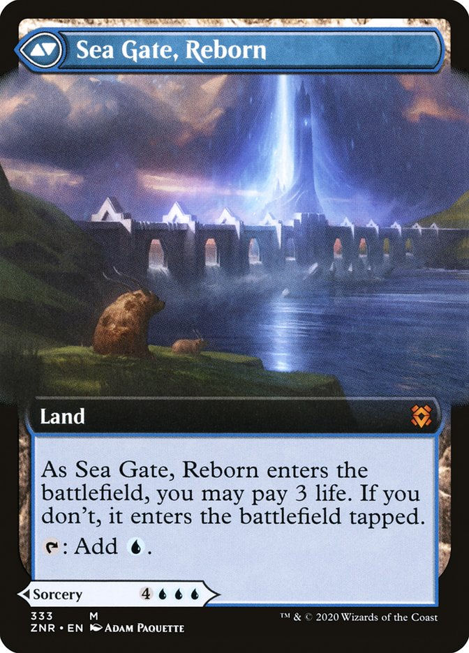 Sea Gate Restoration // Sea Gate, Reborn (ZNR) (333) / Extended Art — cara 2 de 2