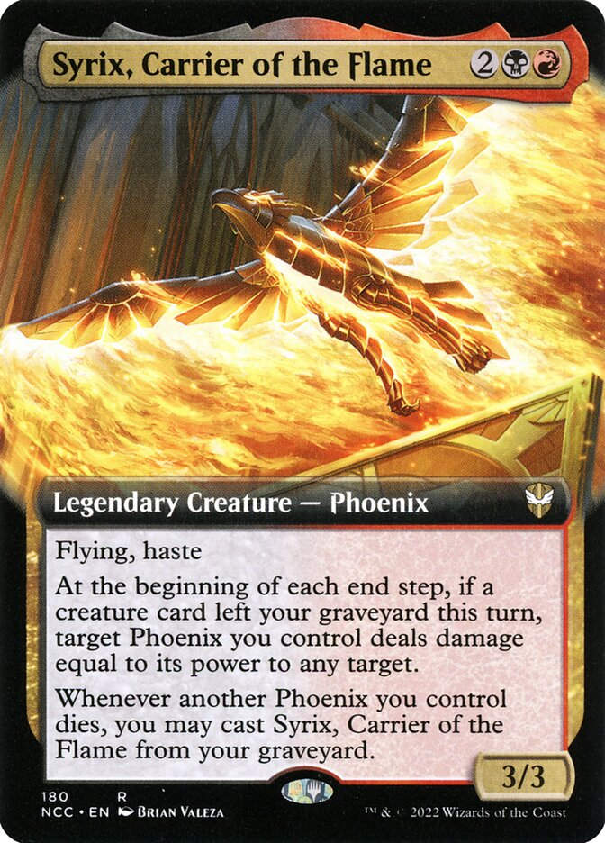 Syrix, Carrier of the Flame (NCC) (180) / Extended Art