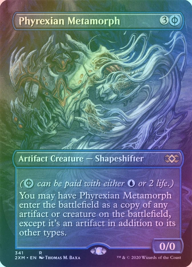 Phyrexian Metamorph (2XM) (341) / Borderless / Foil