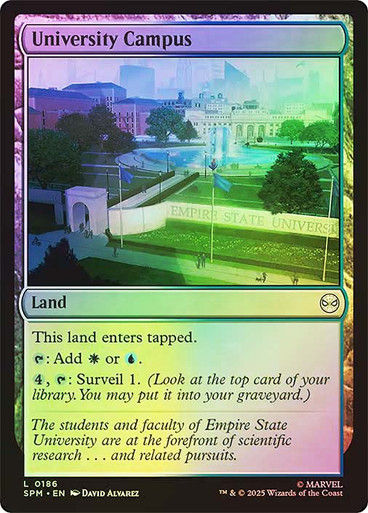 University Campus (SPM) (186) / Foil