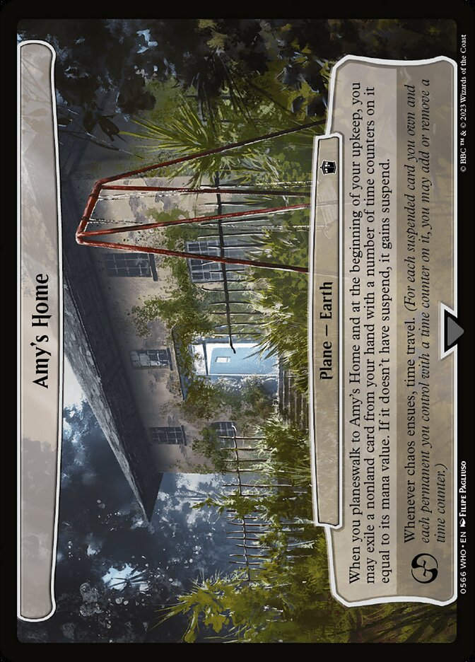 Amy's Home (WHO) (566) / Planar Cards