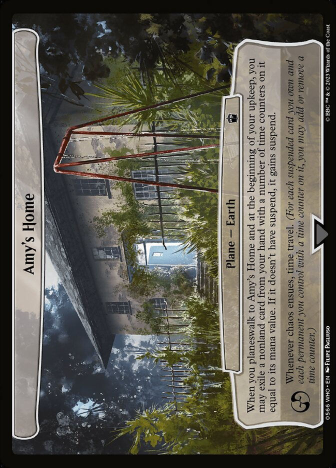 Amy's Home (WHO) (566) / Planar Cards