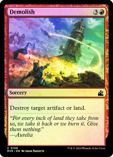 Demolish (rvr) (106) / Foil