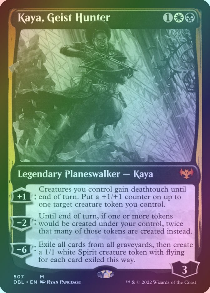 Kaya, Geist Hunter (DBL) (507) / Foil