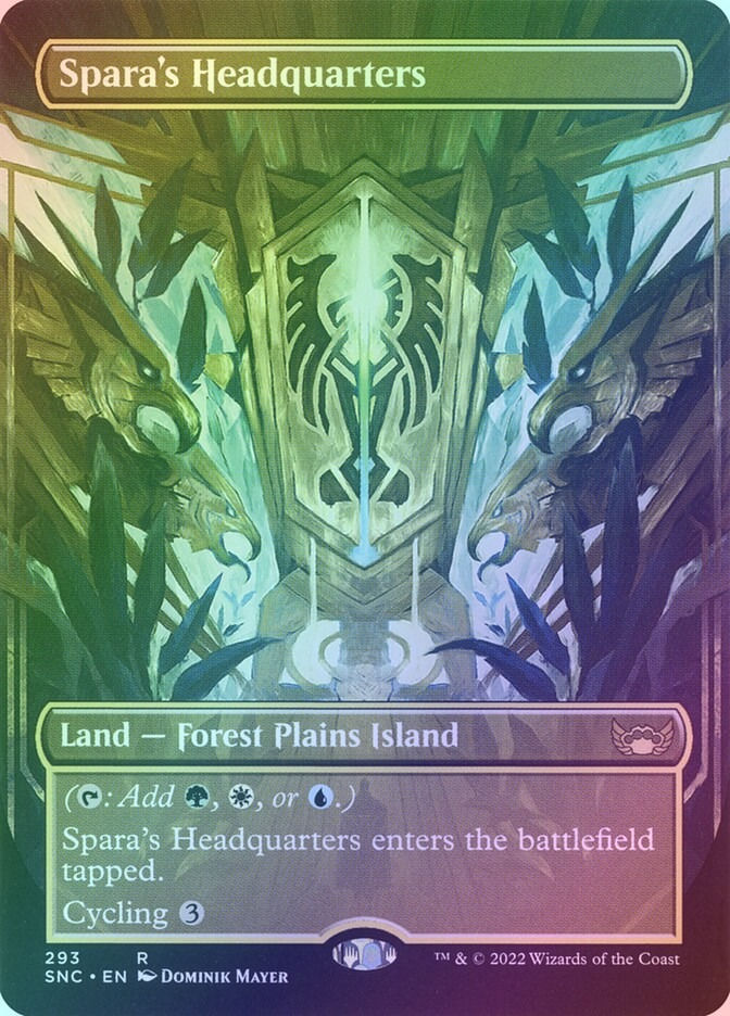 Spara's Headquarters (SNC) (293) / Borderless / Foil