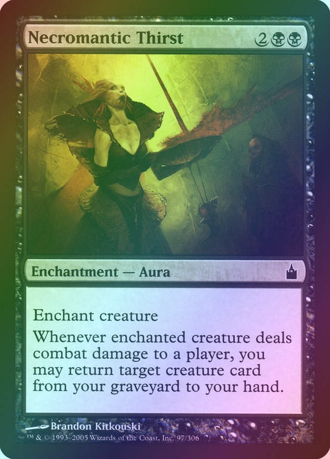 Necromantic Thirst (RAV) (97) / Foil