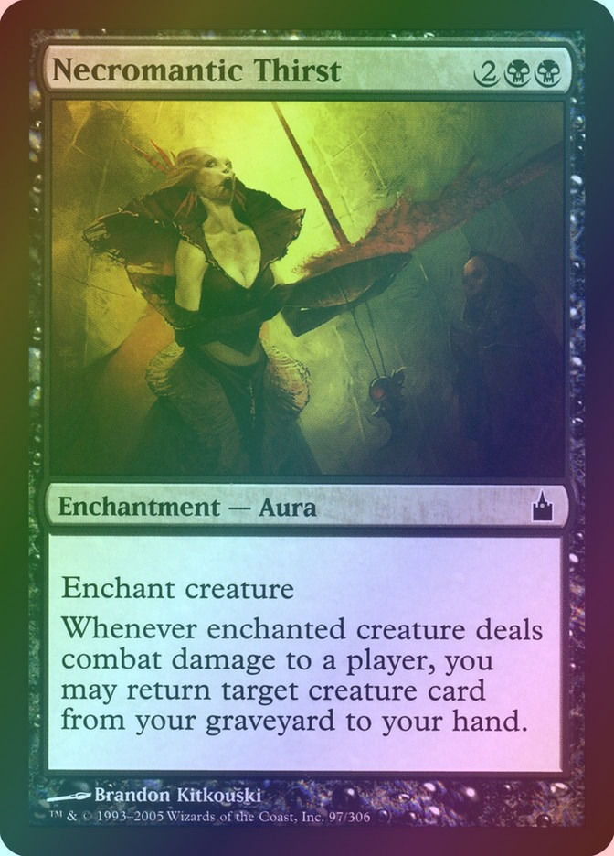 Necromantic Thirst (RAV) (97) / Foil