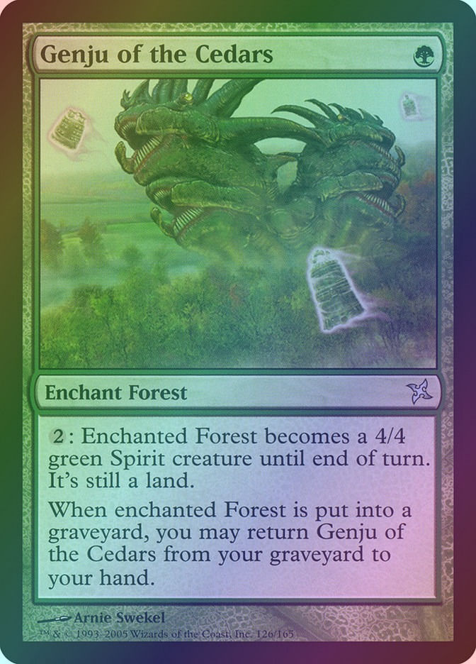 Genju of the Cedars (BOK) (126) / Foil