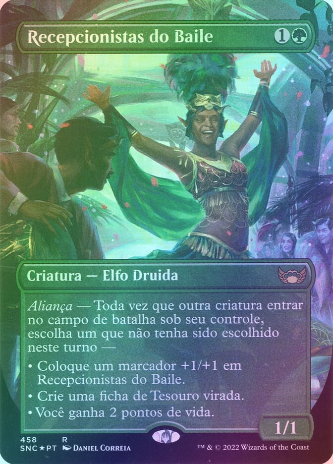 Gala Greeters (SNC) (458) / Borderless / Foil