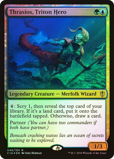 Thrasios, Triton Hero (c16) / Foil