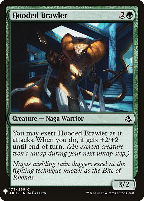 Hooded Brawler (PLST) (AKH-173)
