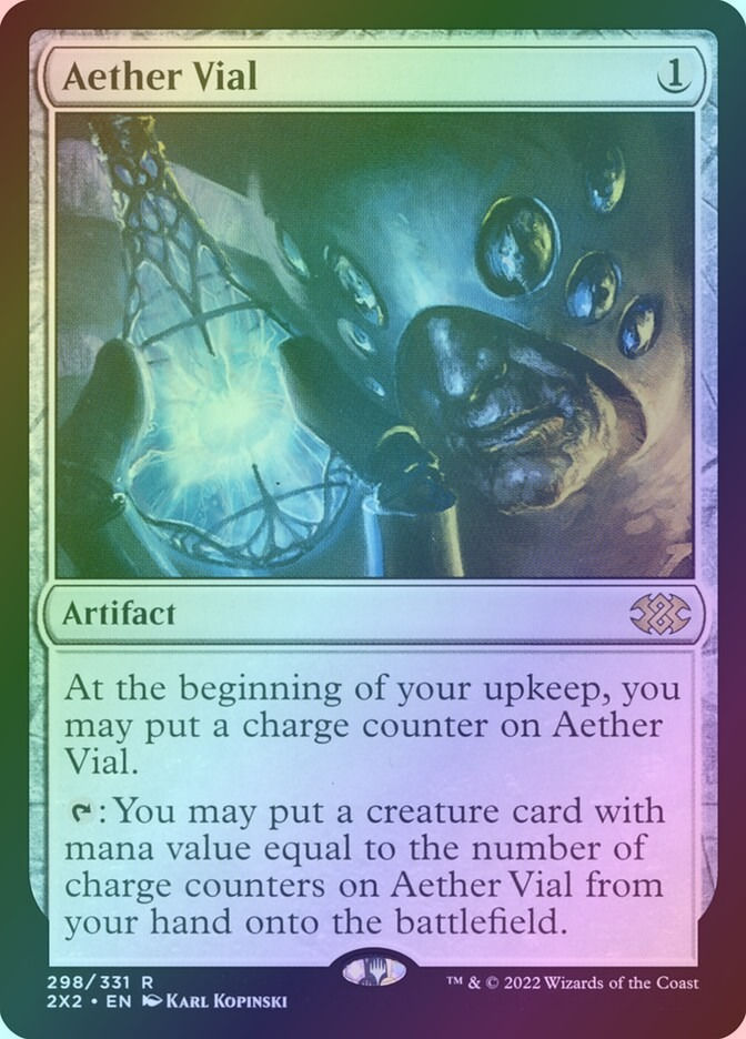 Aether Vial (2X2) (298) / Foil
