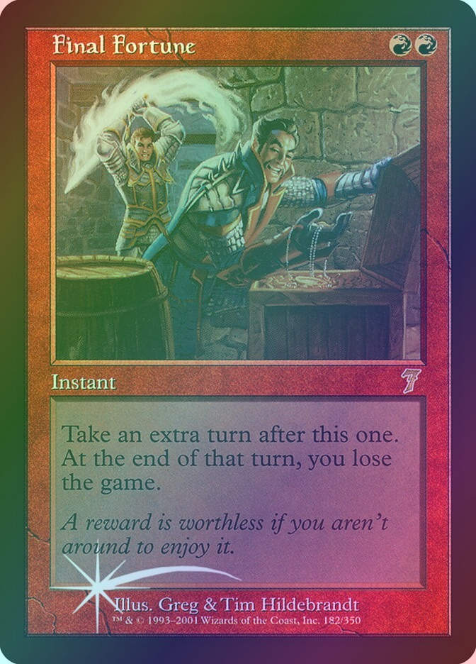 Final Fortune (7ED) (182★) / Foil