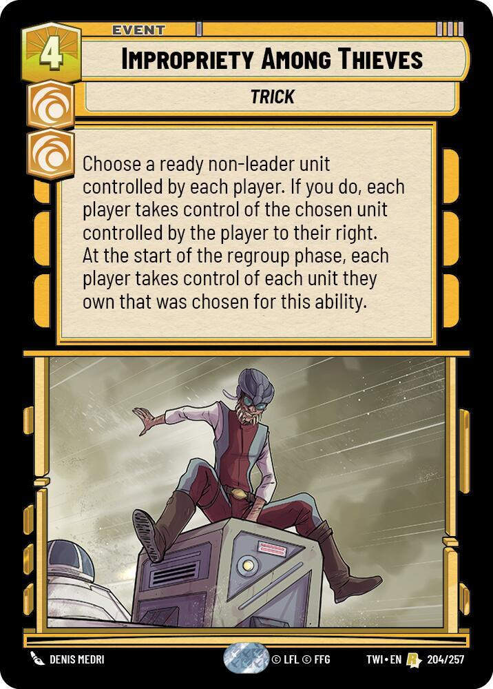 Impropriety Among Thieves (TWI) (204/257) / Foil