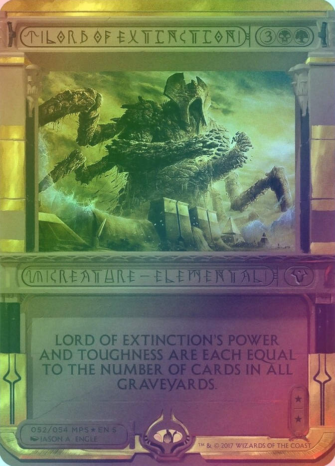 Lord of Extinction (MP2) (52) / Borderless / Foil