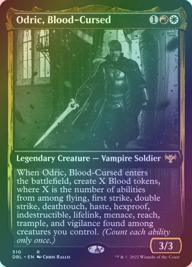 Odric, Blood-Cursed (DBL) (510) / Foil