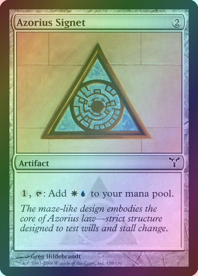 Azorius Signet (DIS) (159) / Foil