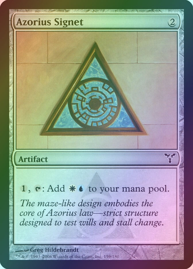 Azorius Signet (DIS) (159) / Foil