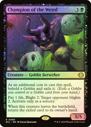 Champion of the Weird (ECL) (95) / Foil