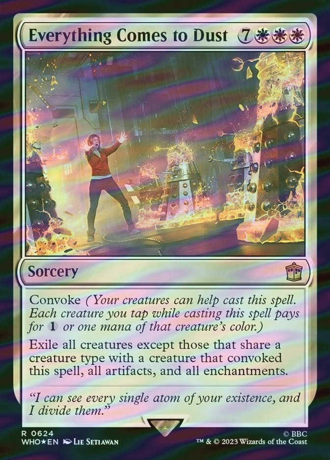 Everything Comes to Dust (WHO) (624) / Surge Foil