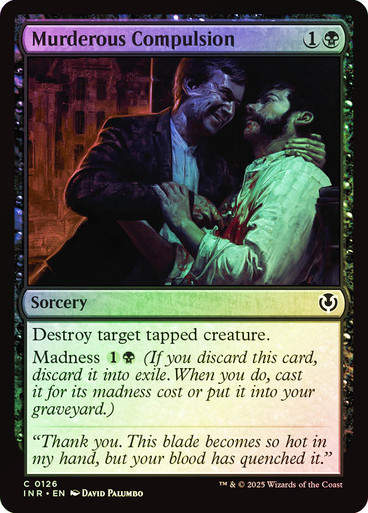 Murderous Compulsion (INR) (126) / Foil