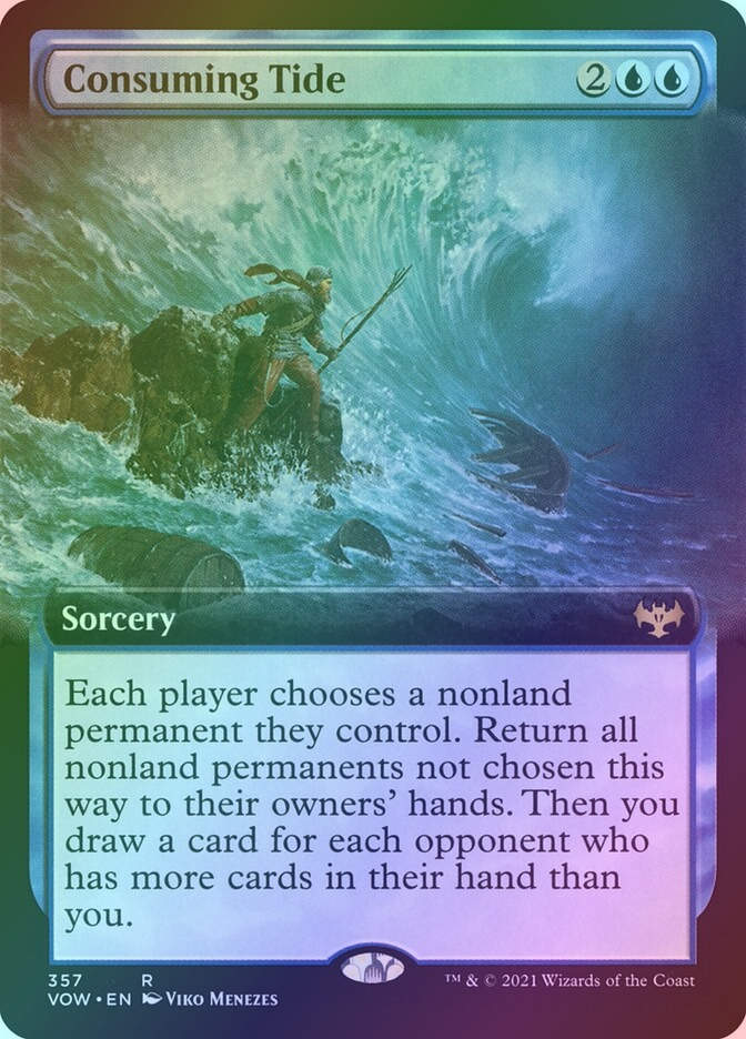 Consuming Tide (VOW) (357) / Extended Art / Foil