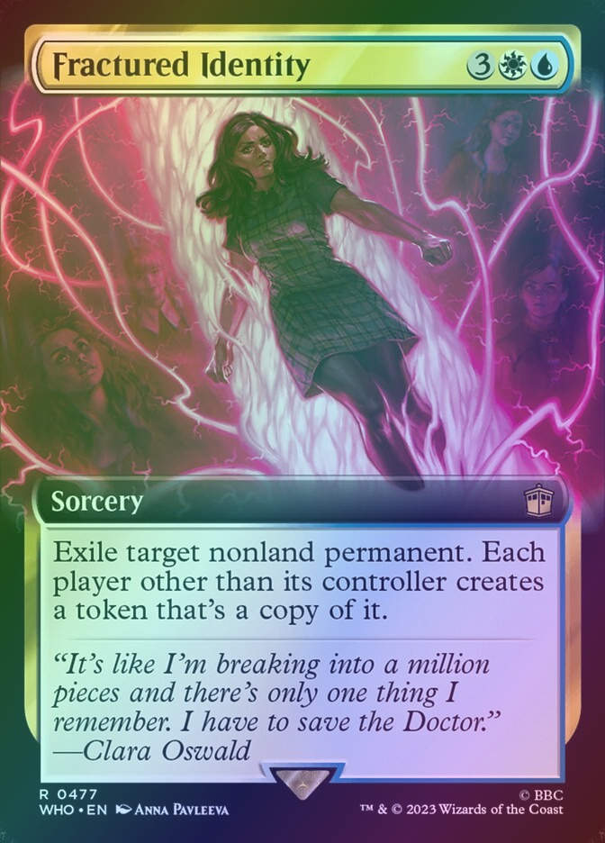 Fractured Identity (WHO) (477) / Extended Art / Foil