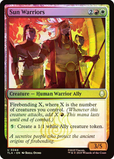 Sun Warriors (TLA) (244) / Foil