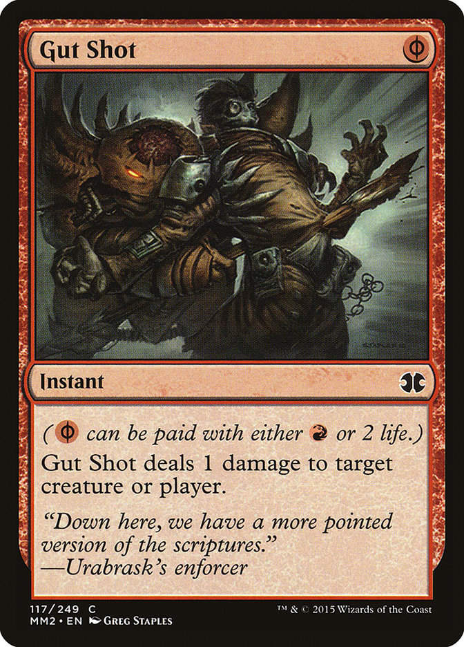 Gut Shot (mm2)