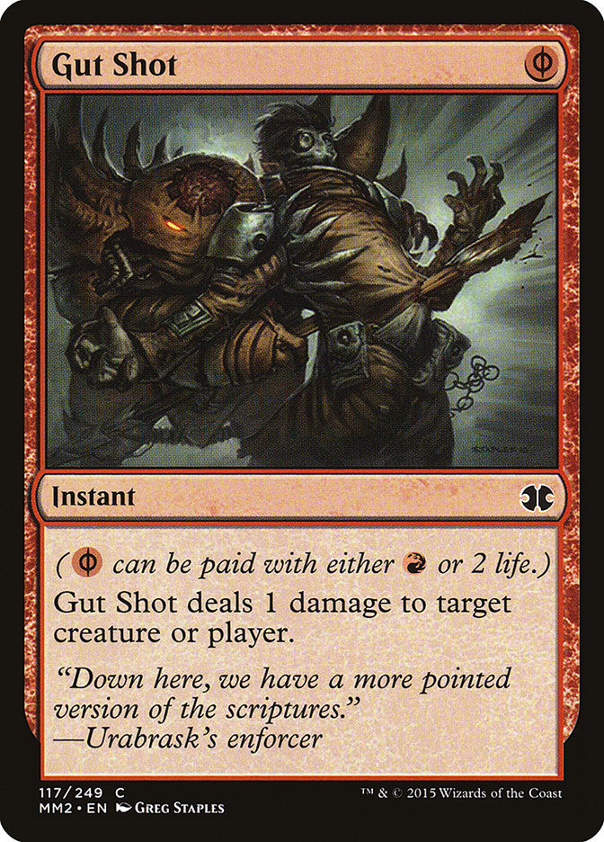 Gut Shot (mm2)