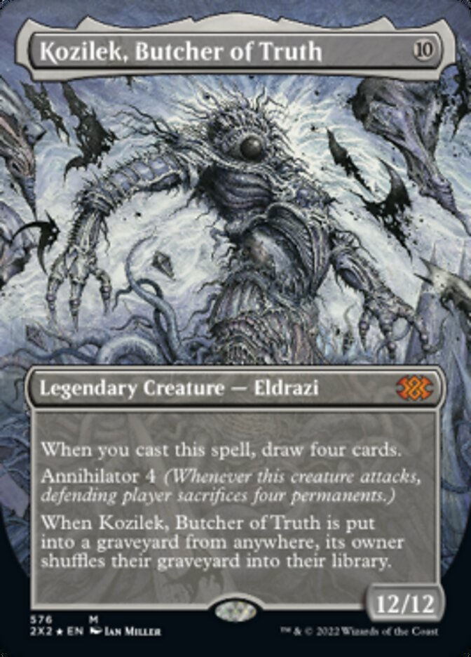 Kozilek, Butcher of Truth (2X2) / Etched Foil