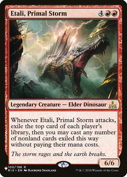Etali, Primal Storm (PLST) (RIX-100)