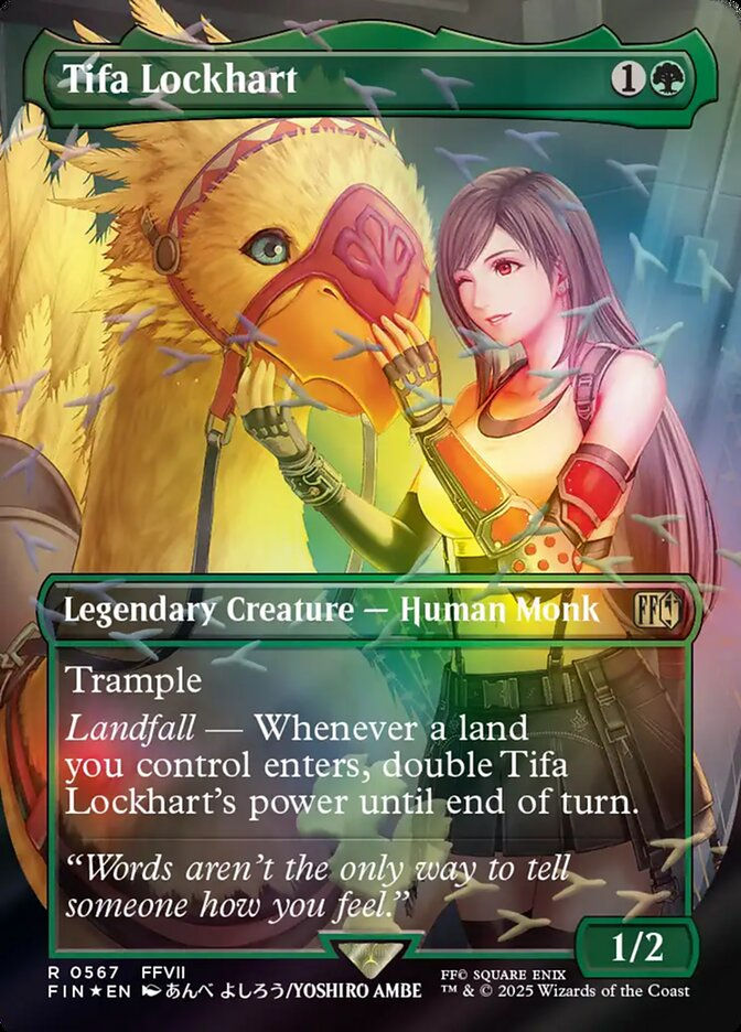 Tifa Lockhart (FIN) (567) / Borderless / Foil