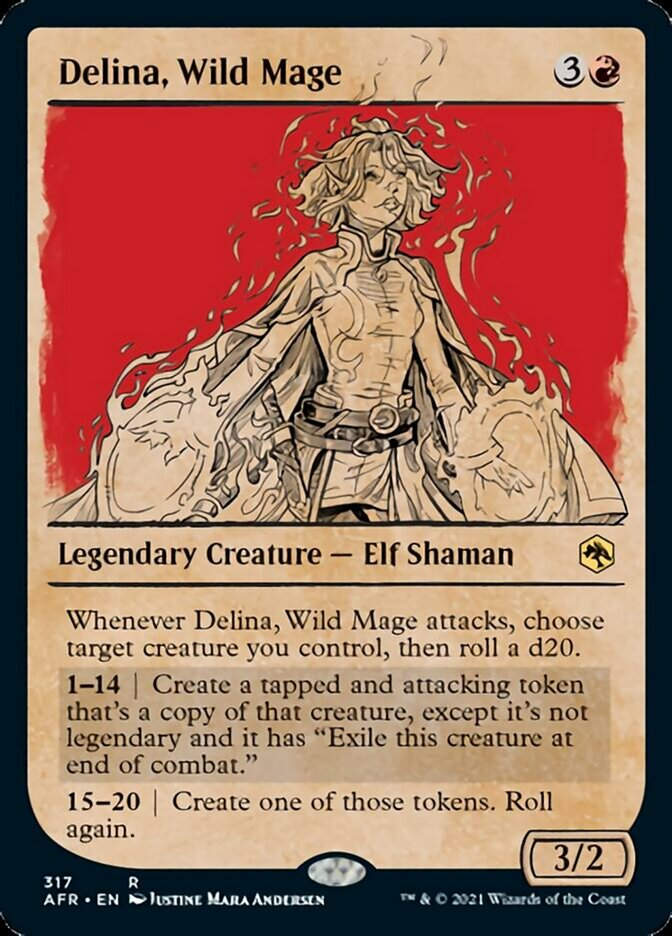 Delina, Wild Mage (AFR) / Showcase