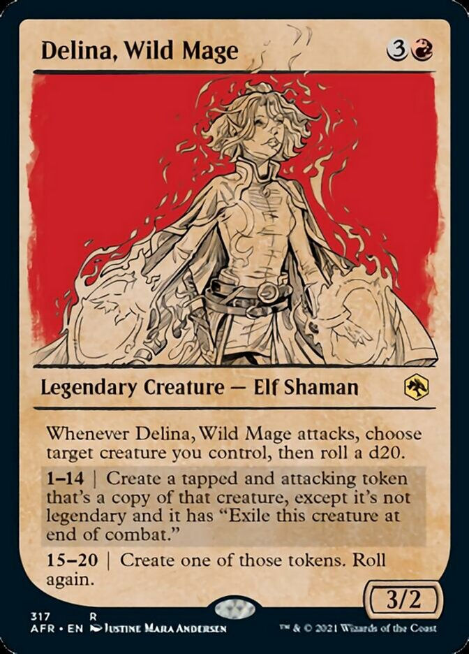 Delina, Wild Mage (AFR) / Showcase