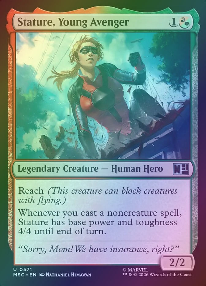 Stature, Young Avenger (MSC) (571) / Foil