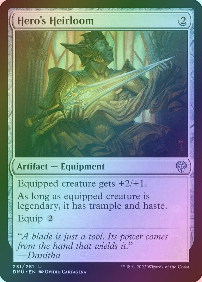 Hero's Heirloom (DMU) (231) / Foil