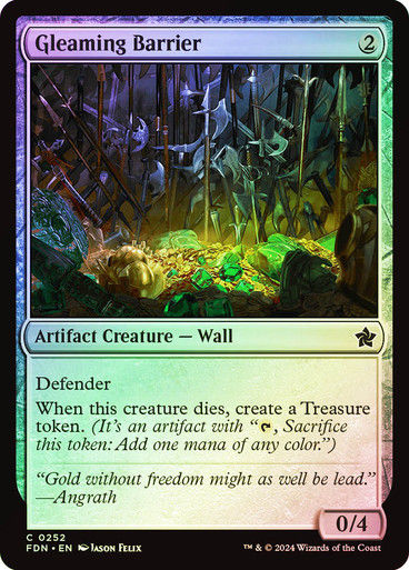 Gleaming Barrier (FDN) (252) / Foil