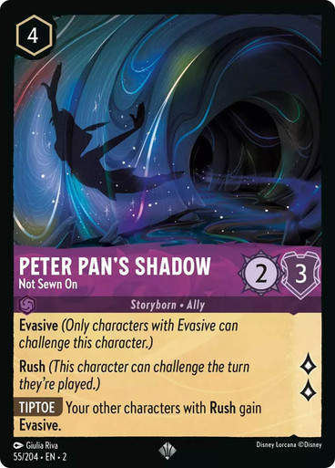 Peter Pan's Shadow - Not Sewn On (LOR_ROF)