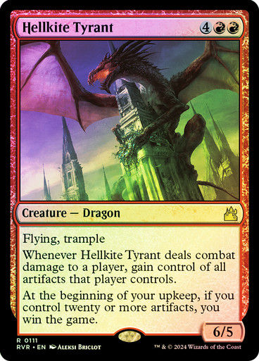 Hellkite Tyrant (rvr) (111) / Foil
