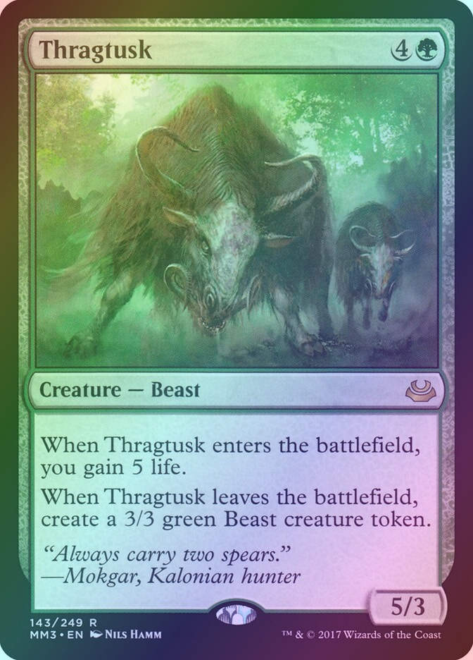 Thragtusk (MM3) (143) / Foil