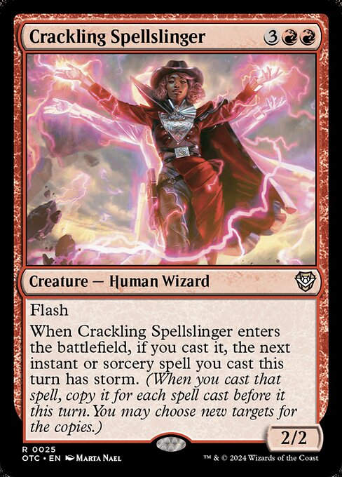 Crackling Spellslinger (otc) (25)