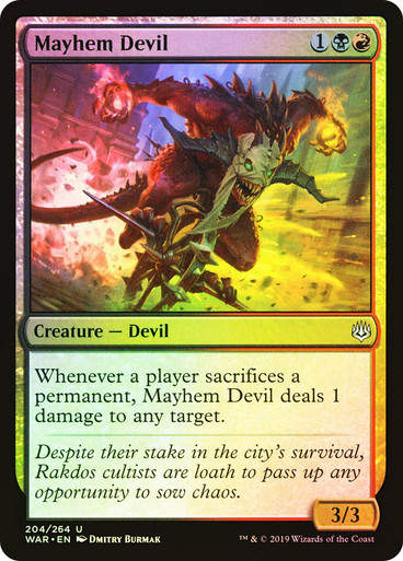 Mayhem Devil (WAR) (204) / Foil