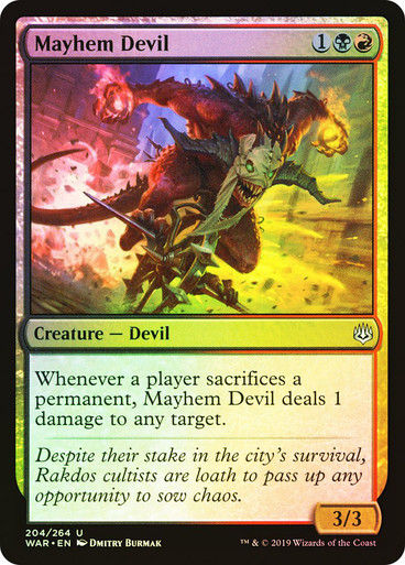 Mayhem Devil (WAR) (204) / Foil