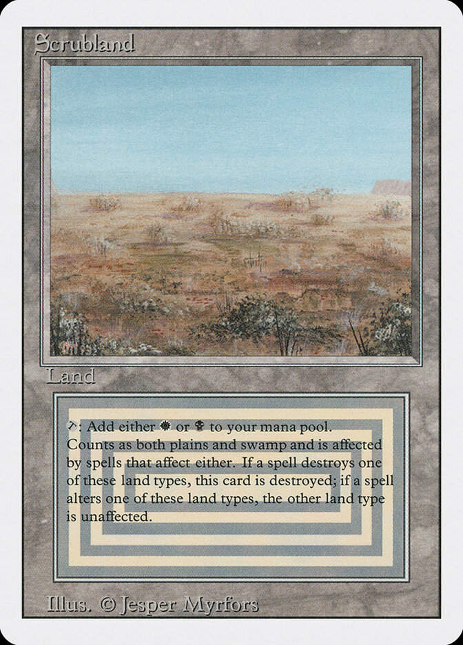Scrubland (3ED) (286)