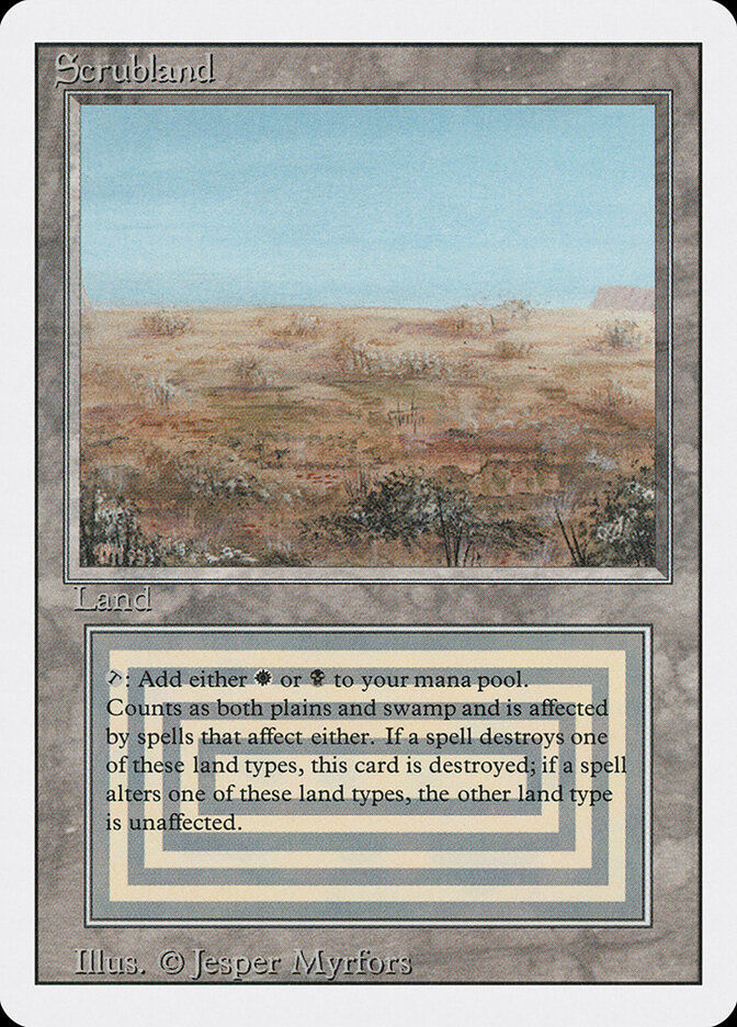 Scrubland (3ED) (286)