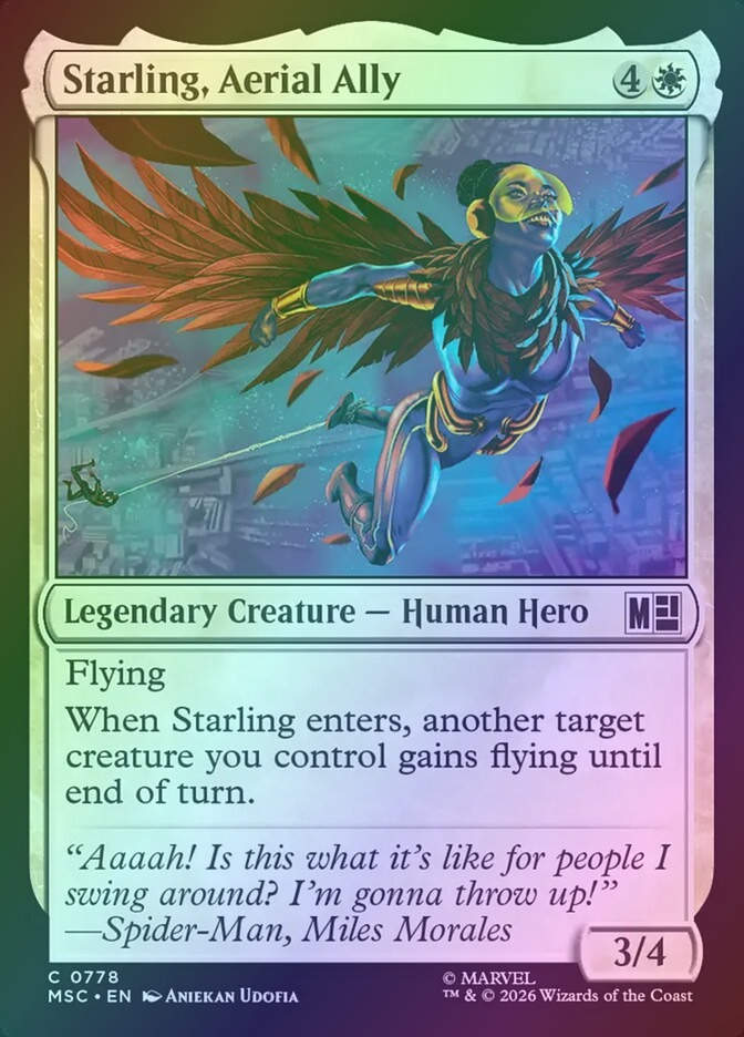 Starling, Aerial Ally (MSC) (778) / Foil