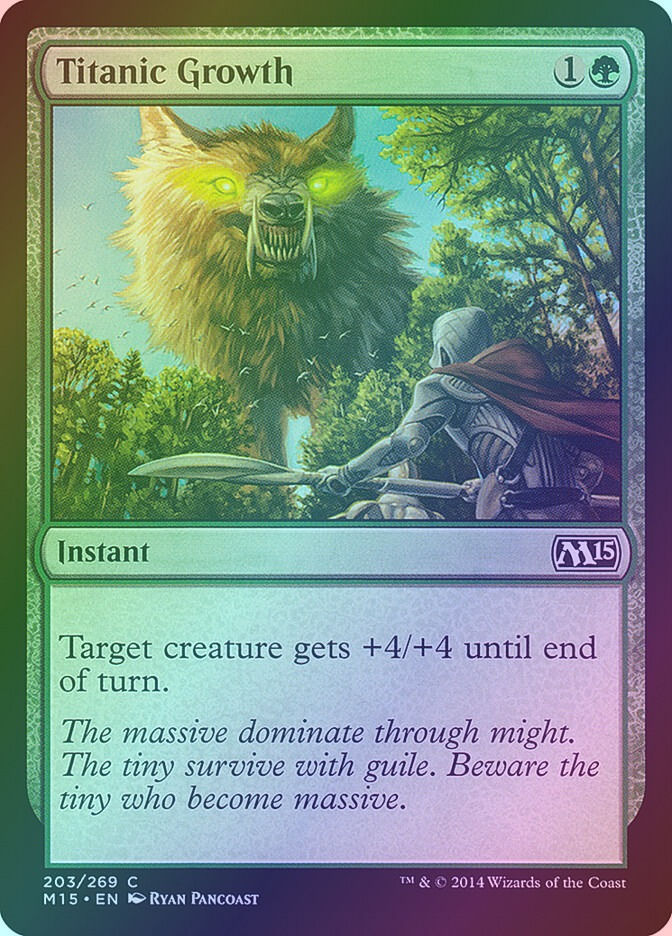 Titanic Growth (M15) (203) / Foil