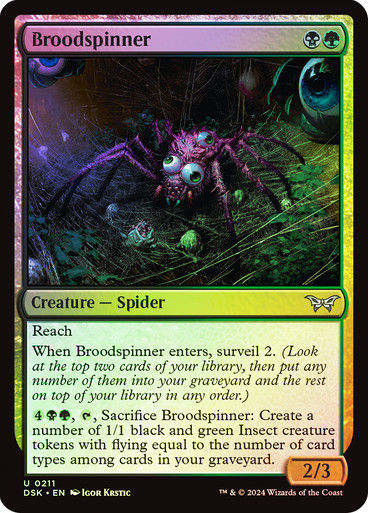 Broodspinner (DSK) (211) / Foil