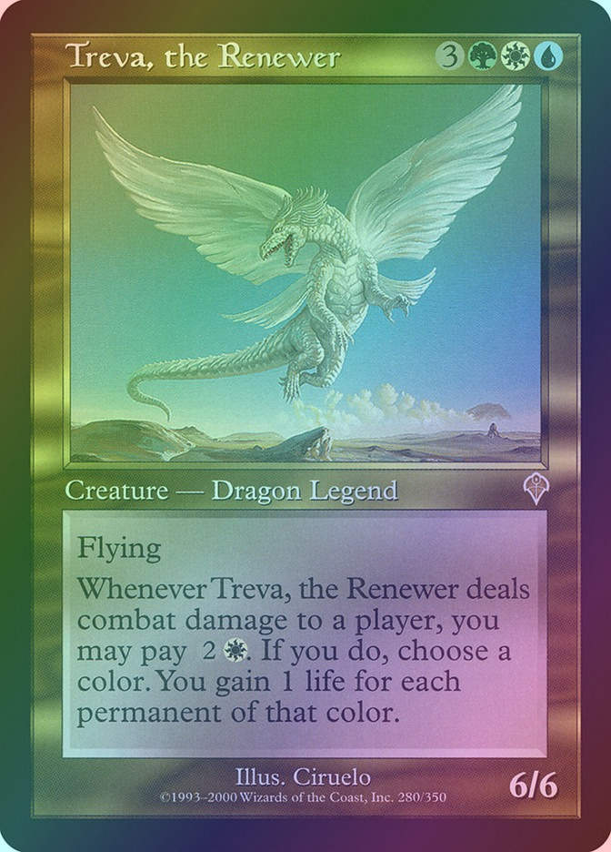 Treva, the Renewer (INV) (280) / Foil